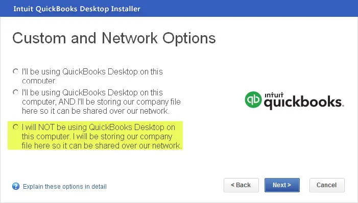 Install multiple versions of QuickBooks Screenshot 2