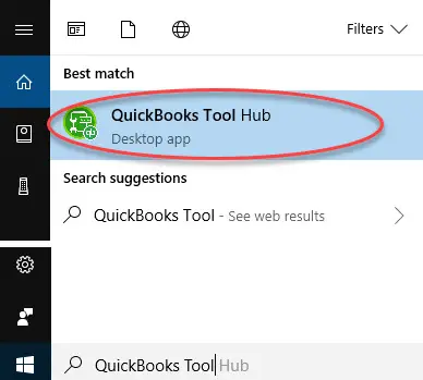 QuickBooks Tool Hub Screenshot